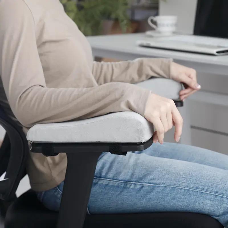 1pc Elbow Support Ergonomic Chair Armrest Pad,for Computer,Gaming, Enhances Height & Pressure Relief, Desk, Alleviates