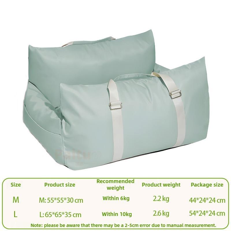 Car Dog Bed Non-slip Bottom Pet Bed for Dog Waterproof Portable Four Seasons Pet Large Sofa Soft Travel Dogs Accessories