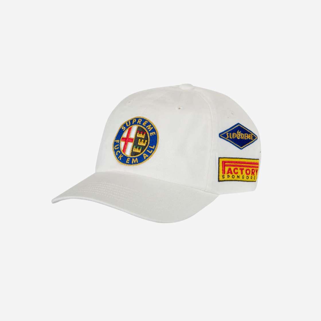 

Supreme Racing 6 Panel White 23SS -