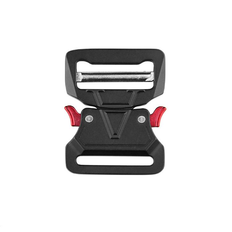 Factory Custom Clothing Accessories Metal Adjustment Buckle Fashion Quick Belt Release Buckle Tactical Alloy Belt Buckle