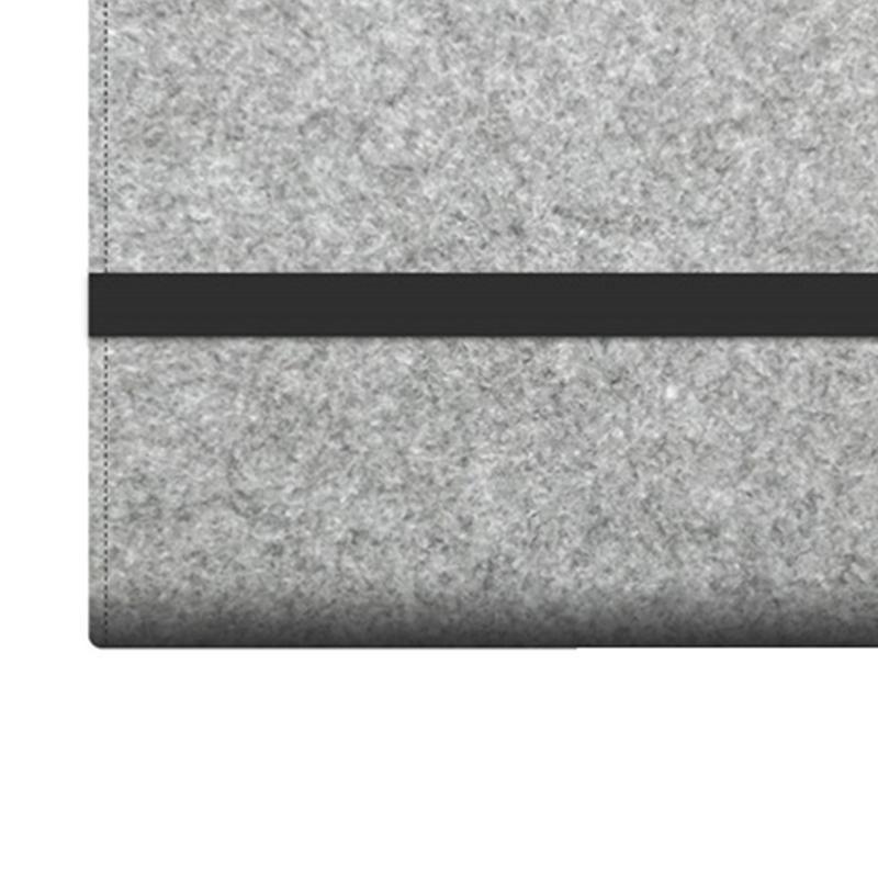 Keyboard Storage Bag Chemical Fiber Rectangle Dustproof Keyboard Carring Bag with Elastic Bandage