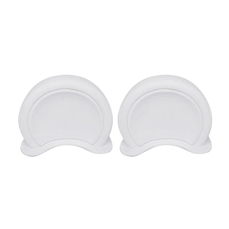 Motorbike Helmet Decoration Cute Bear Ear Attachments Lightweight Plastic Accessory No Tools Installation Required 2pcs
