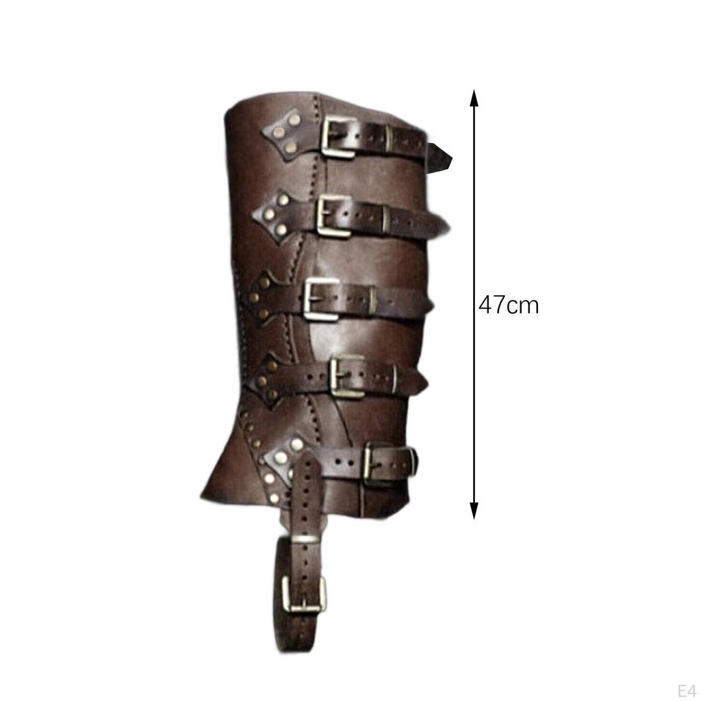 Elegant Steampunk Leg Wraps for Cosplay and Events
