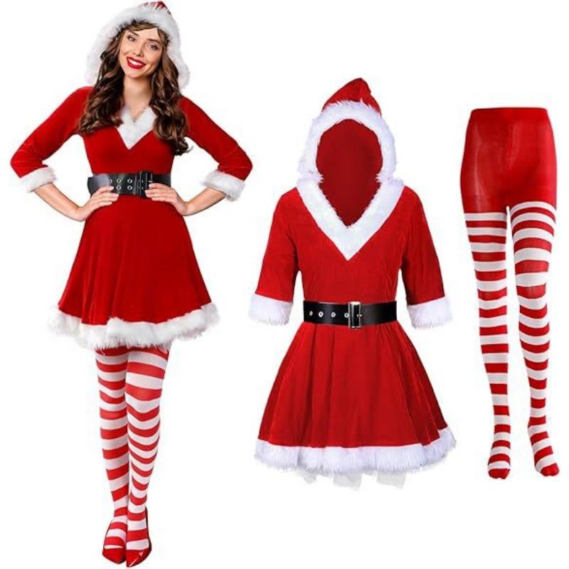 

Рождественские платья для взрослых женщин Рождественские платья Праздничные платья Платья для выступлений Санта-Клауса Новые вечерние платья XXXL