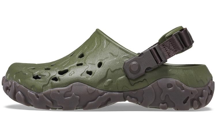 Crocs All Terrain Atlas Clog  Army Green Espresso  208391-32C 37-38