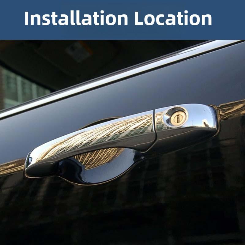 Car Door Outer Handle Set Front And Rear for Chrysler 300C 2005-2010 / Dodge Magnum 2005-2008 5065800AE AG Exterior Replacement