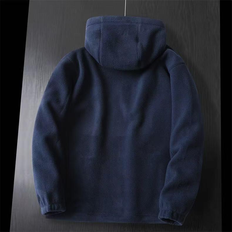 Norwegian Export! Plus-Size Cold-Proof Outdoor Fleece Jacket for Autumn and Winter