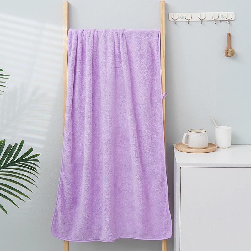 Multipurpose Use Coral Velvet Towel Bathroom Towel Set Spa Over Sized Towels for Household