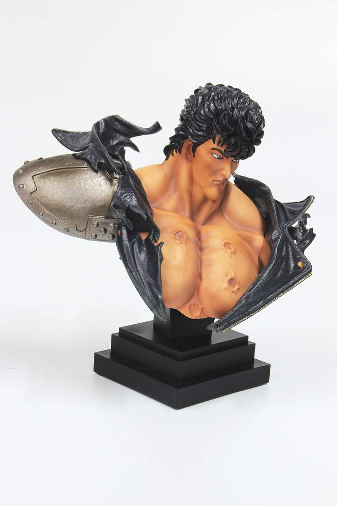 Diecast Master Model Master Fist of the North Star Kenshiro Bust, Approximately 140mm Tall, Resin, Painted, Complete Figure, MMFNS01-01