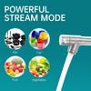 Kitchen Faucet Contemporary Spring Design Single Handle Copper with Pull Down &Out Sprayer in Brushed Nickel