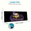 Minnesota Vikings3 Print  Cushion Non-slip Laptop Tablet Big Mousepad XXL Mat Mini PC Playmat With Lock Edge