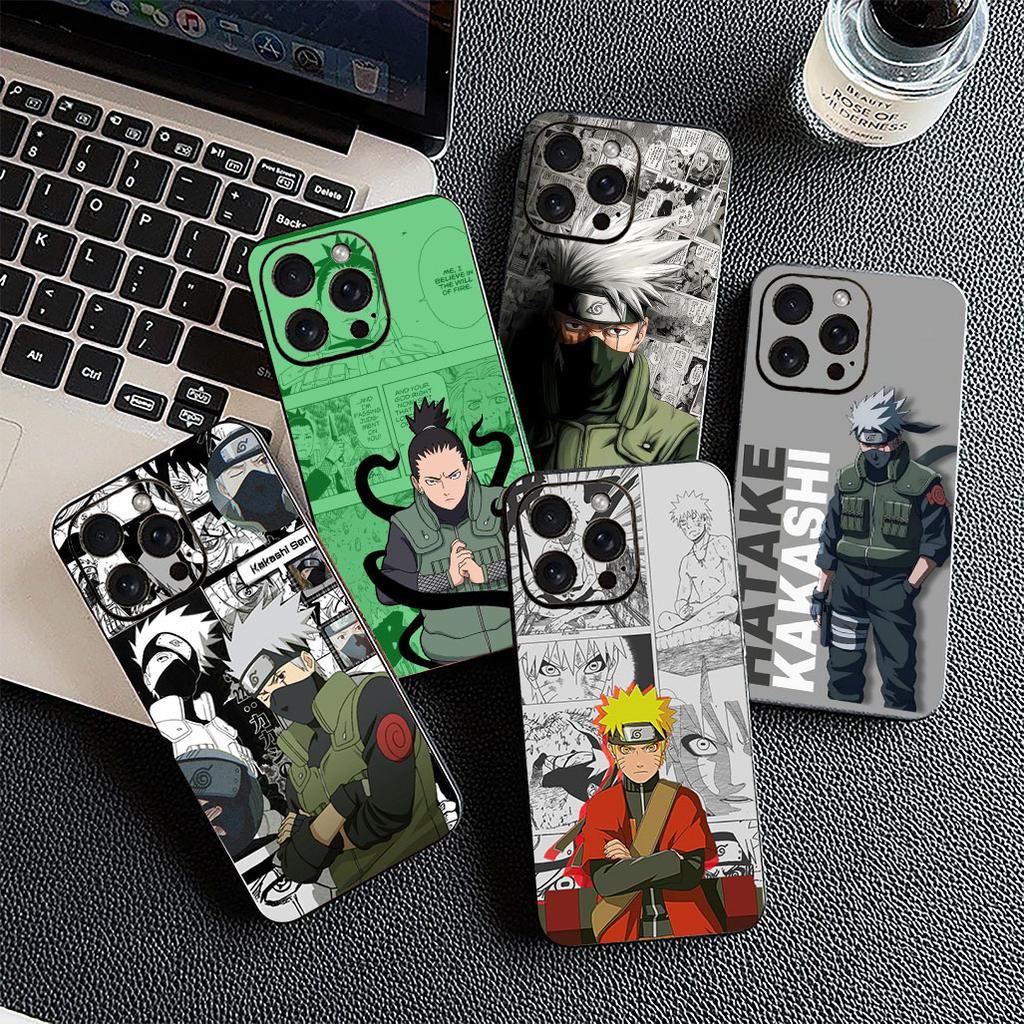 Soft Cover for OPPO A80 A18 A16 A40 A17 A15 A38 A78 A79 A54 A57 A12 A60 4G 5G Casing Phone Case Nara Shikamaru Narutos Kakashi