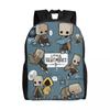 Custom Game L-Little Nightmares Anime Laptop Backpack Women Men Basic Bookbag for School College Student Bags