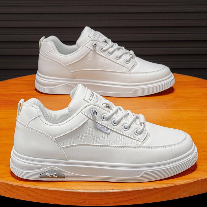

Men s Shoes New Breathable Small White Trend All-matching Platform Sole Sports Casual Skate Fashionable 43