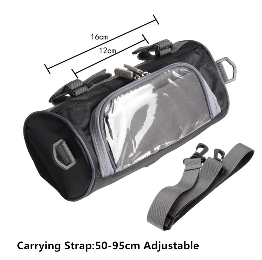 Upgrade Motorcycle Windshield Bag Electric Car Handlebar Fork Storage Container