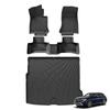 Smabee Left Drive for Benz GLC SUV 2023-2026 (Not for Coupe & PHEV (350e)) 5seat TPE 3D Car Floor Mats Trunk Pad Accessoreis