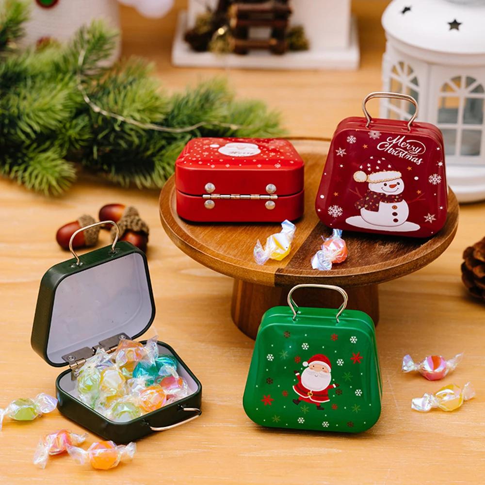 Runtow Christmas Santa Claus Candy Coin Purse Marry Christmas Party Decor For Home 2025 Navidad Natal Noel Happy New Year 2025