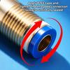 5/10Pcs Leak-proof Valve Pipe Hose Washer Reusable Sealing Copper Washers  Faucet Connections