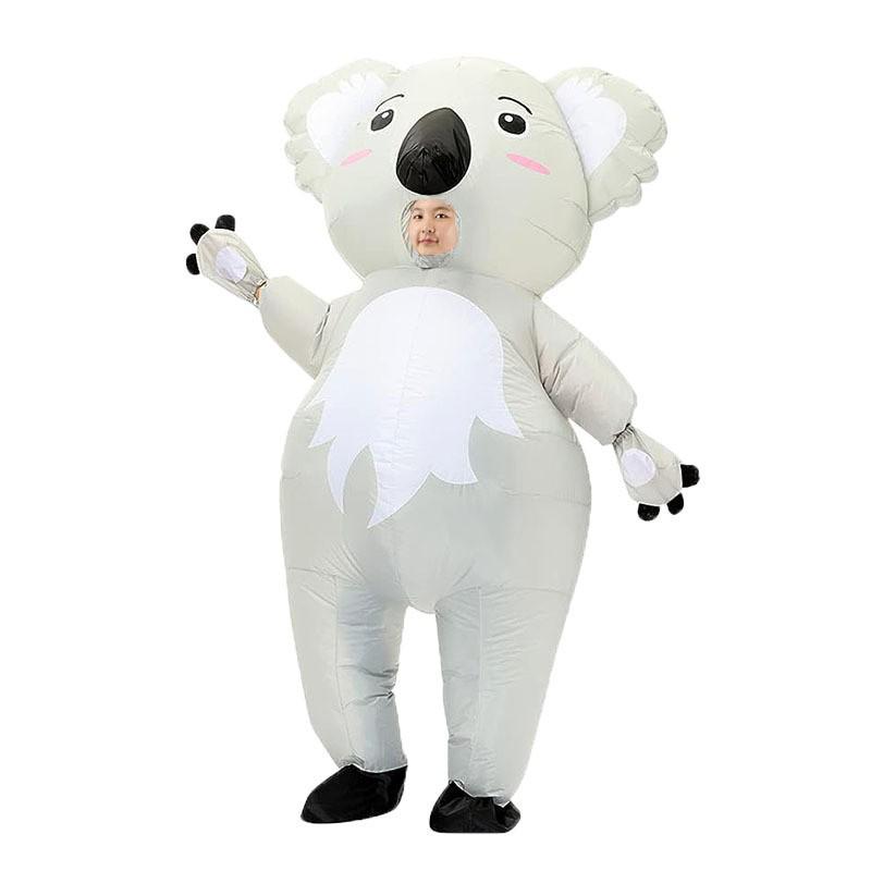 Costume Gonflable Dinosaure Alien Halloween Très Vendu - Tenue Poupée Drôle Créative pour Spectacles et Maquillage