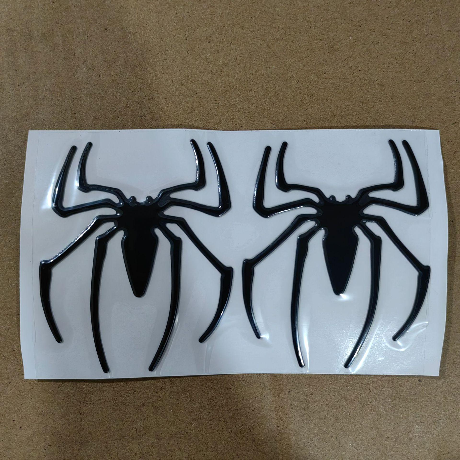 

PVC Spider Car Badge Decal - Scratch-Proof Rearview Mirror & Body Sticker чёрный