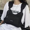 Bolsa de Peito Funcional à Prova d'Água, Colete de Ferramentas para Exterior Hip-hop Bonito Bolsa de Cintura e Peito Portátil