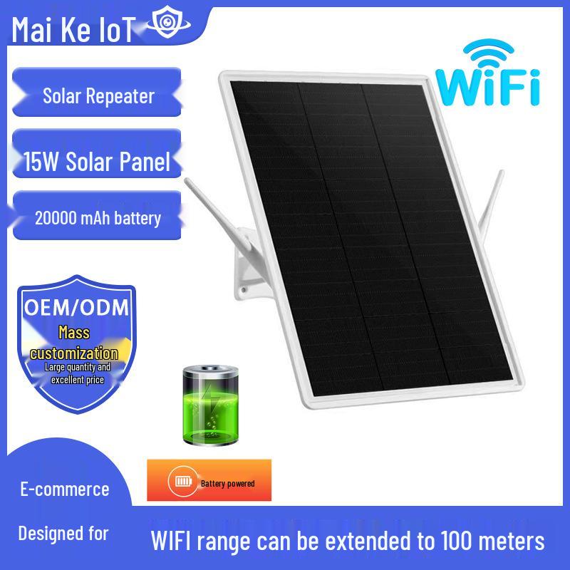 Solar WiFi Signal Booster and Extender