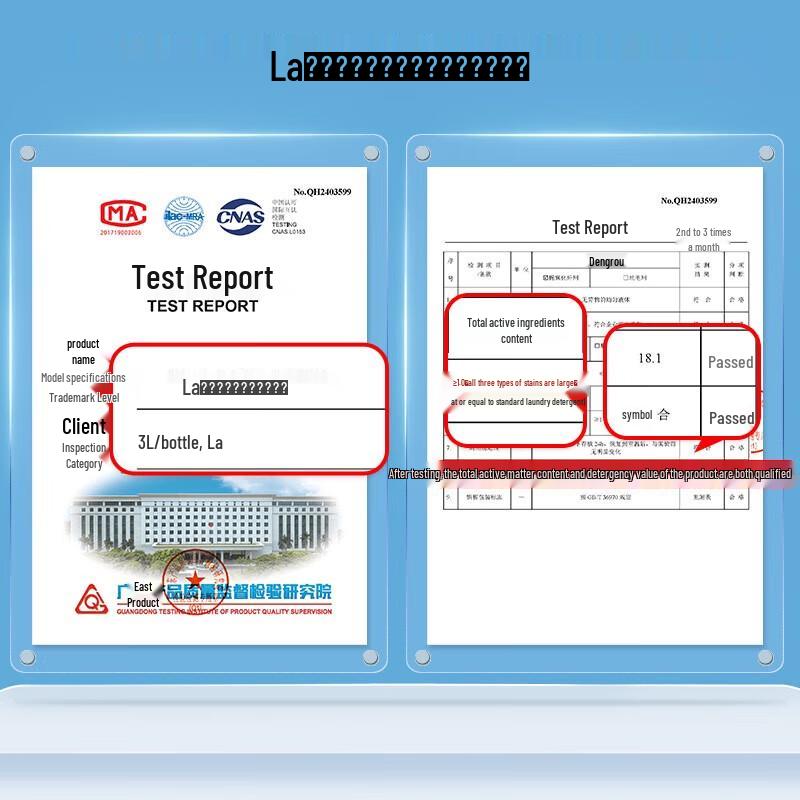Walch Oxygen Laundry Detergent, Lemon Scent, 3L