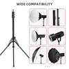 189cm 74.4in Adjustable Tripod Stand Video Light Stand Aluminum Alloy Material 3 section Adjustable 5kg 11lbs Load