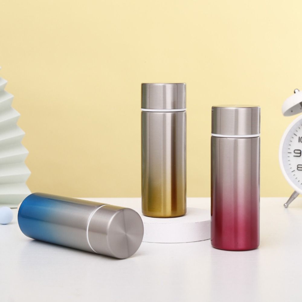 Leak-proof Pocket Flask 120ml Insulated Water Bottle Fashion Mini Thermal Cup