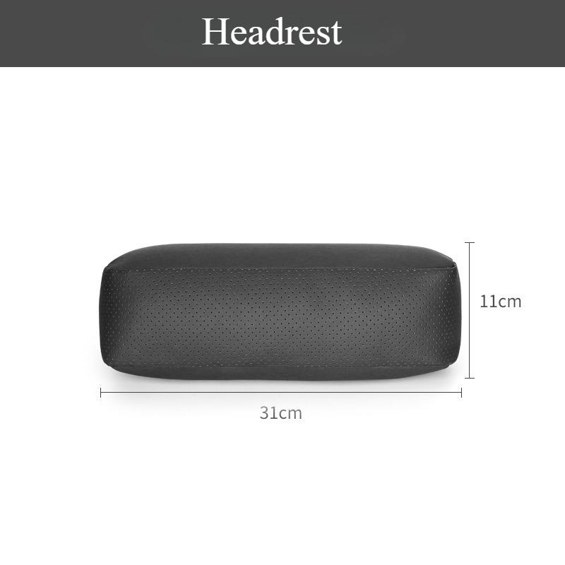 Memory Foam Car Headrests Neck Pillows Lumbar Support Car Seat Cushions Ergonomic Pillow for Comfortable Drive