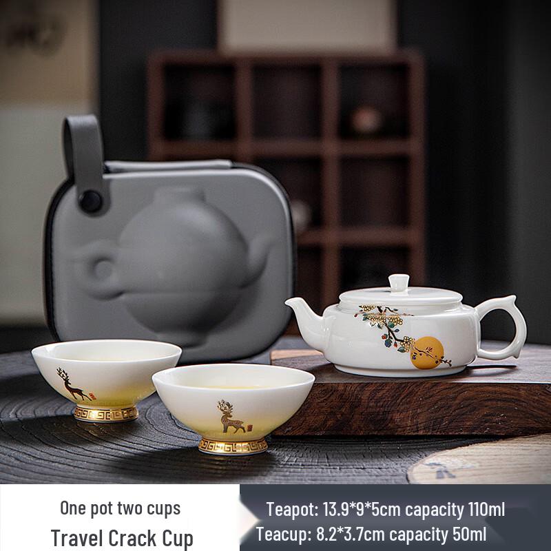 DH Ceramic Kung Fu Travel Tea Gift Set