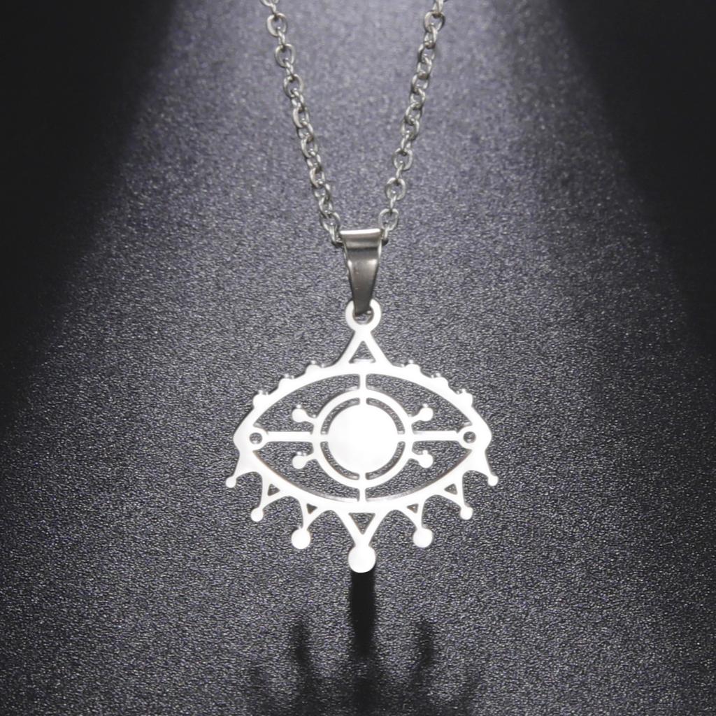 Talisman Seal Solomon Six-pointed Star Pendant, 24Inches Chains Pendant Necklace