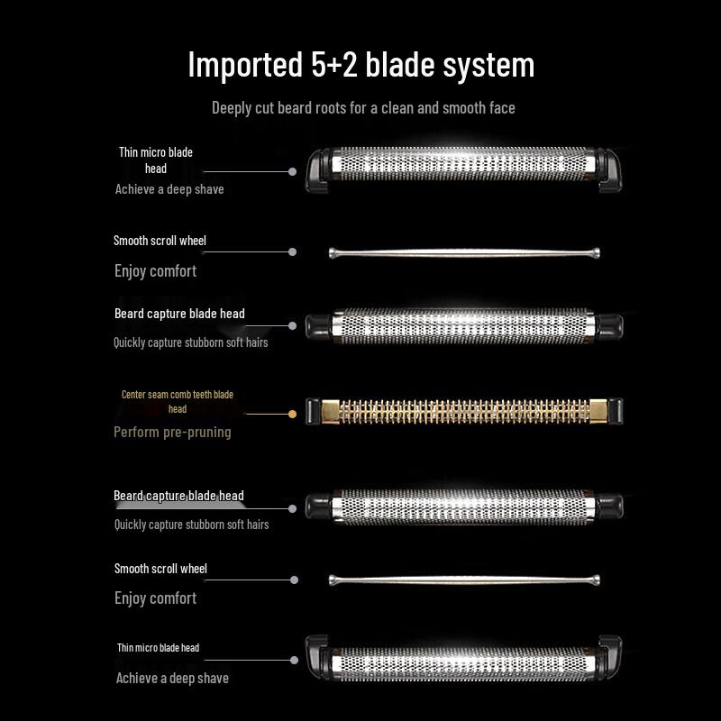 Panasonic Portable 5-Blade Reciprocating Electric Shaver