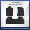 Durable Velvet Nylon Floor Mats for 2023-2025 Geely Jiaji - Compatible with Left and Right-Hand Drive