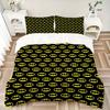 3pcs Batman Signal Bedding Set, Soft Polyester Duvet Cover and Pillowcases Machine Washable Seasons All Suitable & Guest Room Decor258