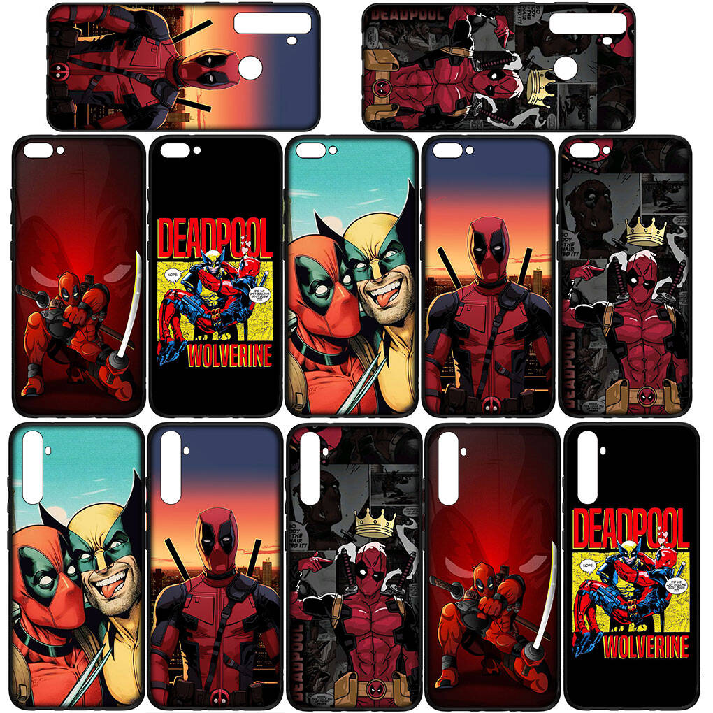 Cover for iPhone 17 16 15 Xiaomi Poco Redmi Note 14 13 12 11 Pro Max 9 16e Samsung Galaxy S25 S24 S23 OPPO Huawei Wolverine And Deadpool Phone Case