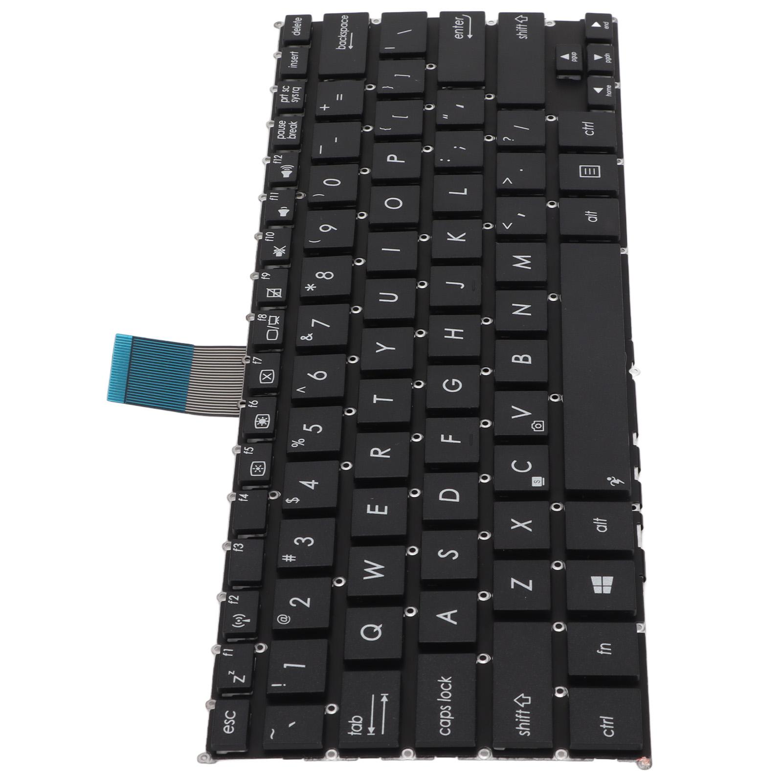 

Replacement Keyboard Keys Easy Replaceable Installation Convenient Practical 82 Key Computer Supplies for ASUS F200CA