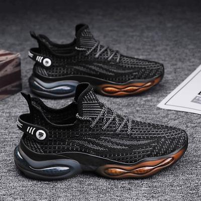 Coconut Men's Shoes New Breathable Fly-woven Sports Men's Heightening Dad Autumn Trendy Shoes