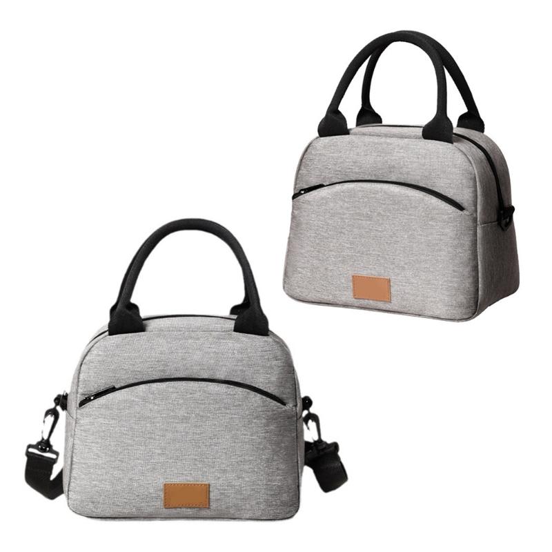 Stable Oxford Fabric Lunch Bag for Work or School Leak Proof Design Lunch Container Bag with Easy To Clean Surfaces