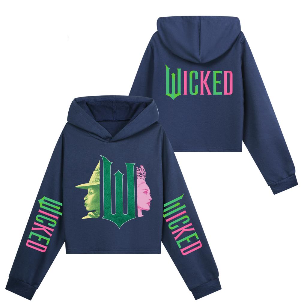 Kinder Langarm Lockerer Pullover Buchstabenbedrucktes Kapuzensweatshirt