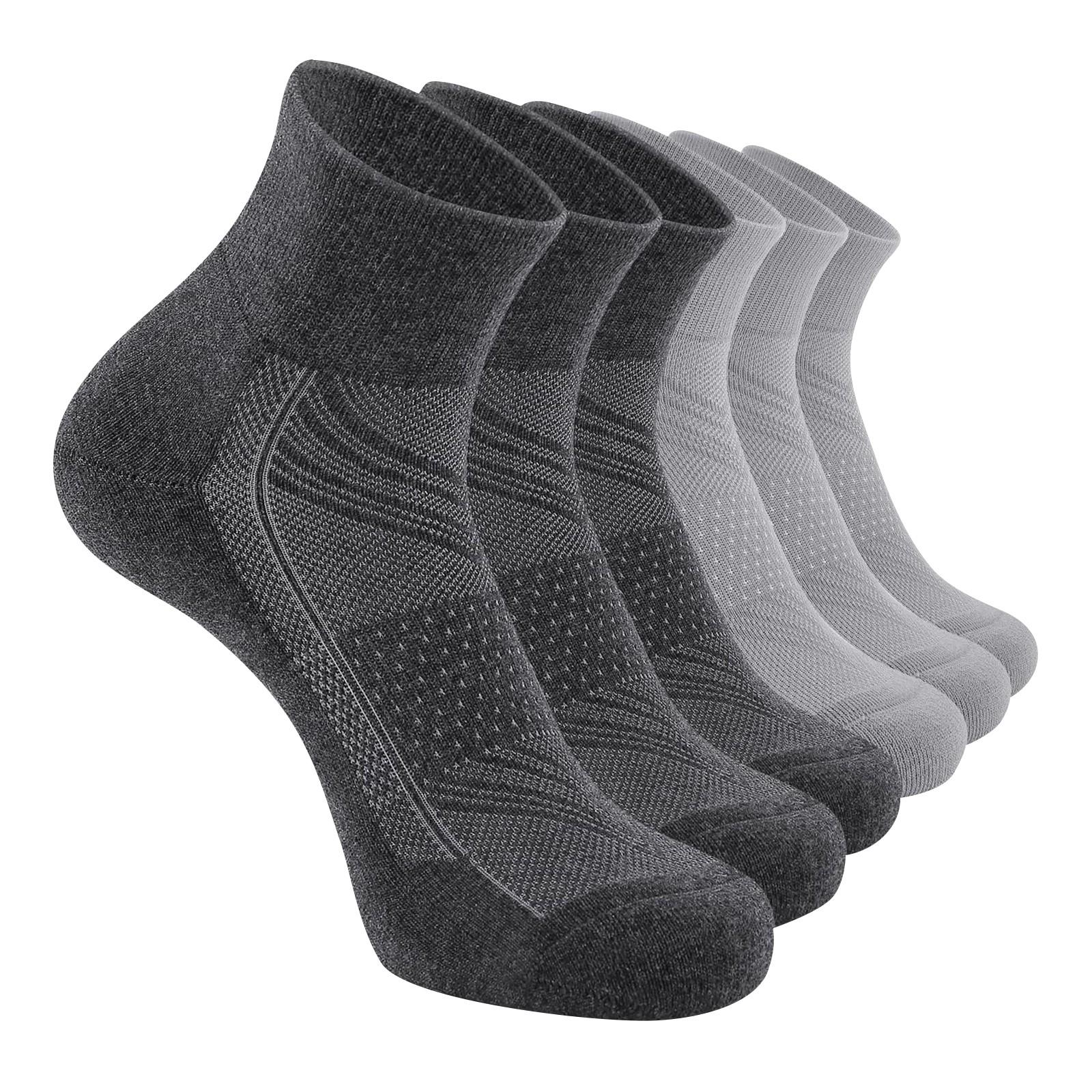 

Носки мужские тонкие спортивные беговые носки No Show низкие легкие носки 6 пар One Size