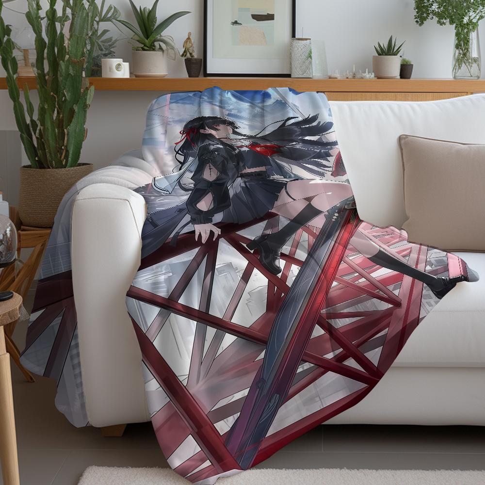 Wuthering Waves CHISA Blanket Warm And Soft Suitable For Bedroom Living Room Sofa Bed Office Travel Camping