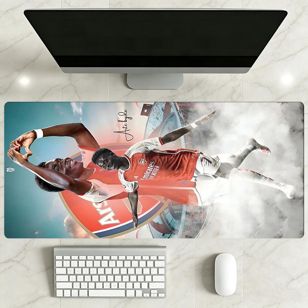 Arsenal Football Player Gaming Mouse Pad Desk Mouse Pad HD Print Desk Pad Non-Slip Rubber Bottom Perfect for Office Laptop Gaming Setup