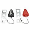 Portable Door Lock Double Hole Security Door Locker Safety Latch Metal Lock Home Room Hotel Anti Theft Security Lock Interior Mirrors 6