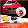 2025 Quente 104mm 140mm Emblema da Grelha Frontal do Carro Emblema do Porta-malas Traseiro Adesivo para Mazda 6 3 CX-30 CX-3 CX-4 CX-6 CX-5 CX7 CX8 CX-9 RX7 Dec
