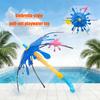 Umbrella-Shaped Sprinkler Toy For Kids, Pull-Type Water Blaster With Umbrella, Summer Outdoor Water Play Toy