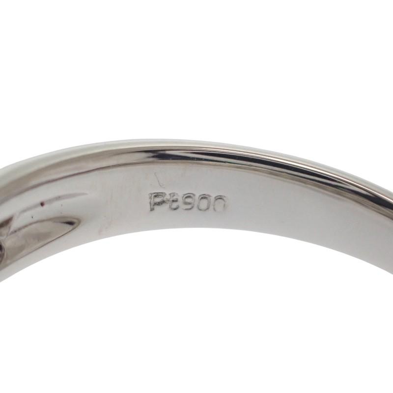 no brand  #9(JP Size) ring Pt900Platinum Women
