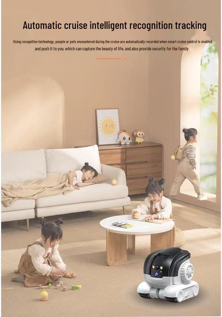 B-Model AI Dual-Lens Pet Monitoring Camera with One-Button Pet Teaser