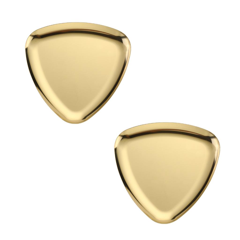 Elegant Triangle Shaped Metal Tray For Jewelry And Cosmetic Storage Decorative Organizer For Home Office Display