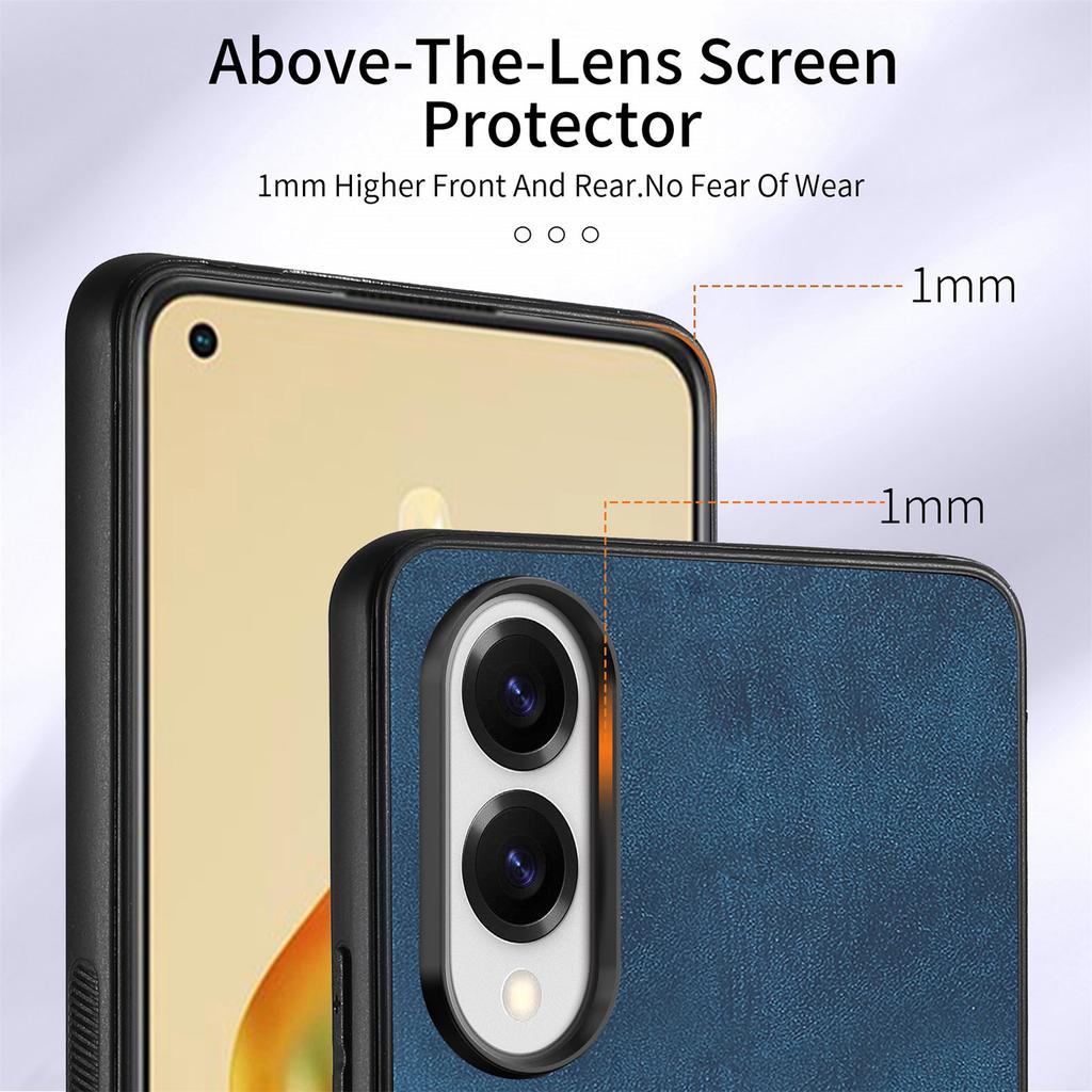 Für Samsung Galaxy S25 Edge Handyhülle Leder Rückseite mit Kartenfächern Ständer